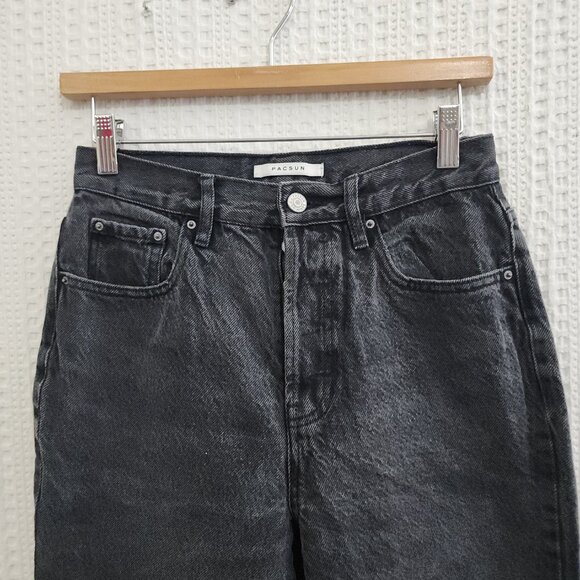 PacSun Black Distressed Dad Jeans Women's Size 26 - Picture 8 of 14